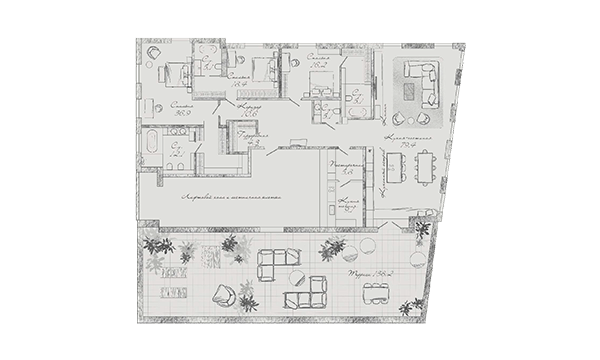 ЖК Annabels, Москва | Клубный дом «Аннабель» в Курсовом переулке, Palladio Group